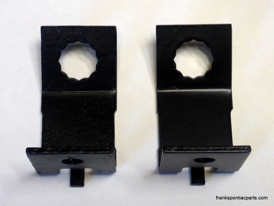 Soportes de línea de manguera de freno delantero Pontiac GM 1961-64 Bonneville Catalina GP Foto 1 de 2