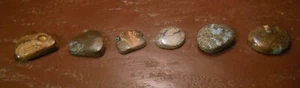 Boulder Opal, 6 Stück, 67tcw, Freeform, Natural Earth Mined, Australian - Bild 1 von 6