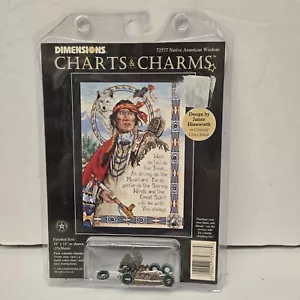 Dimensions Chart & Charms Native American Wisdom Cross Stitch James Himsworth - Bild 1 von 13