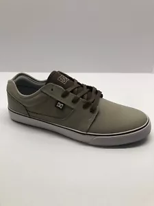 New DC TONIK SHOE Low top lace up Mens 11.5 Brown khaki Skater sneakers - Picture 1 of 11