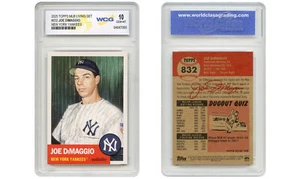 Tarjeta #832 Topps MLB Living Set Joe Dimaggio New York Yankees 2025 - gema como nueva 10 - Imagen 1 de 3