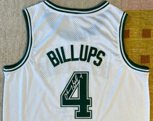Chauncey Billups Signed Autograph George Washington High School Jersey NBA USA - Picture 1 of 4