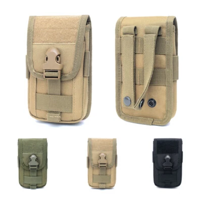 MARKENLOS Tactical Molle Phone Case Storage Holder Bags Outdoor Cellphone Carrier Taschen