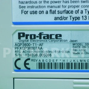 (USED) Pro-face AGP3600-T1-AF Touch Screen Good Condition Free Intl' shipping! - Picture 1 of 8