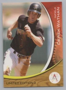 Tarjeta de béisbol de ligas menores Derek Wathan Albuquerque Isótopos 2005 DAV - Imagen 1 de 2