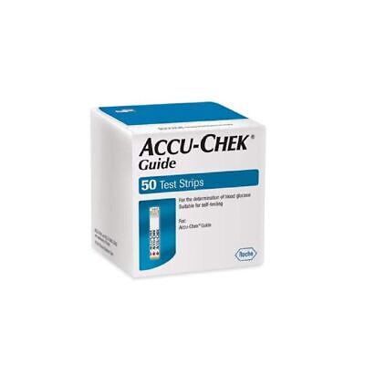 3 X Accu-Chek Guide Strips Pack Of 50 (White) Made In USA EXP. 2024 • 74.80£