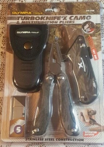 Turboknife X Camo & Multifunction Pliers Olympia Tools 5 Replacement Blades - Picture 1 of 5