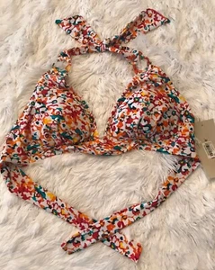 Profile by Gottex Talla Top de bikini halter multicolor 10 Profile Blush nuevo con etiquetas precio de venta sugerido por el fabricante $30 - Imagen 1 de 9