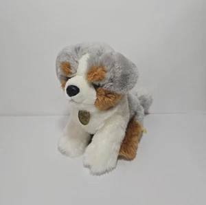 Miyoni Tots Aurora 2022 Aussie Australian Shepherd Plush Dog Toy 8" Tall - Picture 1 of 9