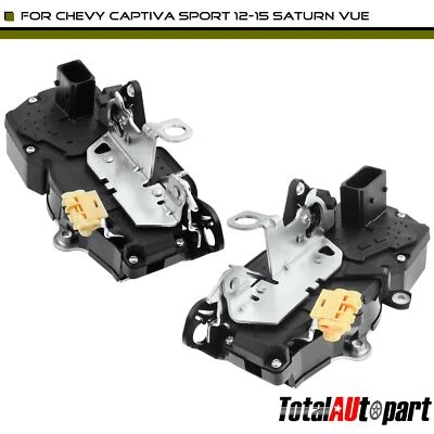 2x Actuador de bloqueo de puerta para Chevrolet Captiva Sport 2012-2015 Saturn Vue delantero Foto 1 de 4
