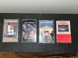 1980’S LOT 4 SUICIDAL TENDENCIES CASSETTE TAPES ARMY LAUGH FEEL LIKE PUNK WORKS! - Picture 1 of 22