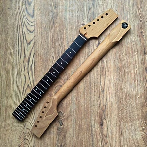 Telecaster Gerösteter Ahorn Gitarrenhals Edelstahl Unfertiger Paddel Korpus - Picture 1 of 9