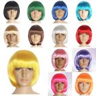 Hot Sale Party Unisex Halloween Costume Synthetic fiber Bob Hair Wigs