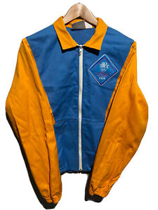 Vintage 80s Levis Olympic Games Jacket Staff Uniform Size XL