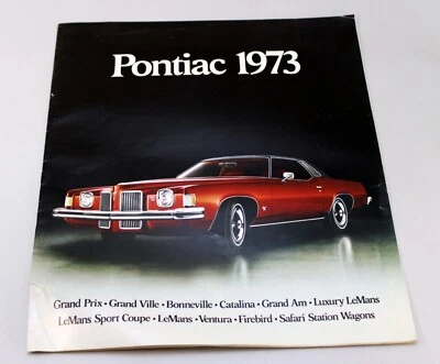 1973 Pontiac Dealer Sales Brochure - Изображение 1 из 4