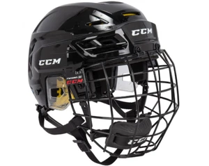CCM Super Tacks 210 Senior Hockey Helmet Combo - Picture 1 of 10