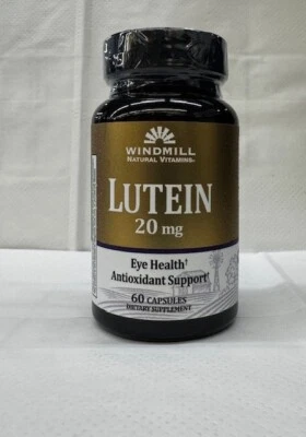 ВЕТРЯНАЯ МЕЛЬНИЦА ЛЮТЕИН 20 МГ 60 КАПСУЛ - Изображение 1 из 3