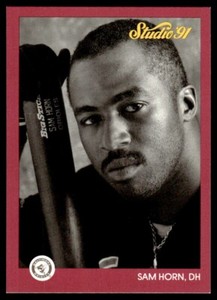 1991 Studio #5 Sam Horn Baltimore Orioles