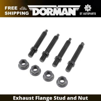 适用于 1997 - 2008 福特 F - 250 Dorman 排气法兰螺柱和螺母前 1998 1999 2000 — 第 1/4 张图片