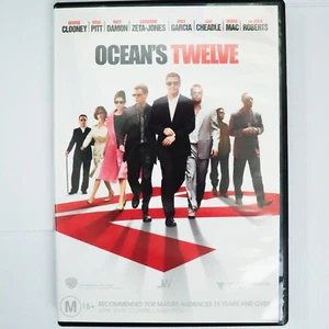 Ocean's Twelve (DVD, 2004) George Clooney, Brad Pitt - Crime Comedy Film Movie - Picture 1 of 6