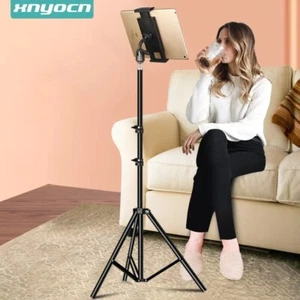 Adjustable Tablet Tripod Floor Stand Mount Support For 4-13/inch For iPad Pro-Ai - Picture 1 of 8