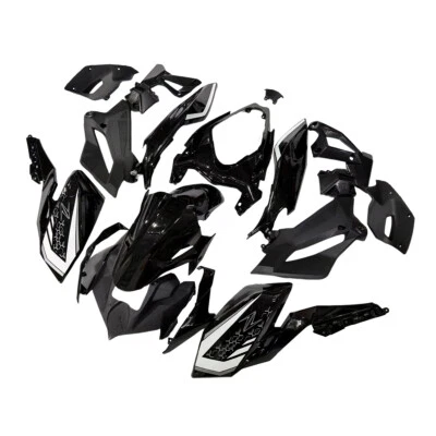 Kit de carenados de carrocería de motor ABS negro para Kawasaki Z400 2018 2019 2020 18 19 20 Foto 1 de 4