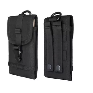 Nylon Universal Smartphone Handy Gürtel Tasche Hülle Schutzhülle Case Clip Etui - Bild 1 von 8