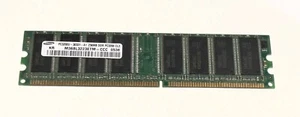 Samsung 256MB PC3200 DDR Memory Module PC3200U-30331-A1 - Picture 1 of 2