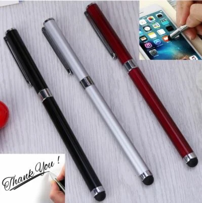STYLET CAPACITIF/STYLO 2en1 UNIVERSEL ÉCRAN TACTILE SMARTPHONE APPLE SAMSUNG... - Immagine 1 di 2