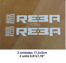 Sticker Vinilo Decal Vinyl Aufkleber Adesivi Autocollant Bike Rock Shox Reba
