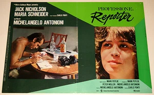 fotobusta film PROFESSIONE: REPORTER - Michelangelo Antonioni 1975 #6 - Picture 1 of 1