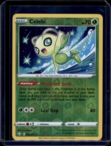 Pokémon Celebi Shining Fates #003/072 holograma inverso casi nuevo+ - Imagen 1 de 2