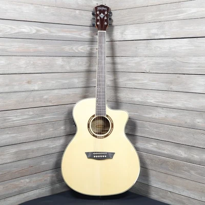 Washburn Acoustic Electric Guitar Apprentice 70 GA with Case Great Condition - Image 1 of 4