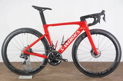 52cm Specialized S-WORKS Venge Ultegra R8070 Di2 Roval ENVE Disc Road Bike - Image 1 of 4