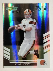 2007 Seleziona Prova d'artista #195 Charlie Frye - Foto 1 di 2