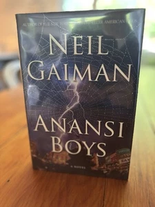 SIGNED~Anansi Boys by Neil Gaiman, 1st Edition, 1st Printing, HC DJ - Picture 1 of 4