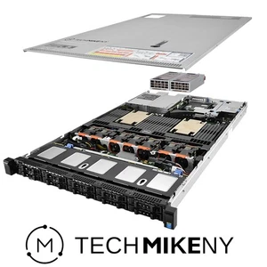 Dell PowerEdge R630 Server 10-Bay 2x E5-2680v3 2.50Ghz 24-Core 96GB RAM Homelab - Picture 1 of 5