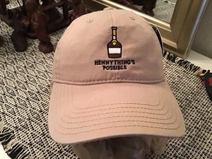 Neu Hennessey Mütze Cap cognac HENNYTHING’S POSSIBLE, KHAKI hellbraun - Bild 1 von 5