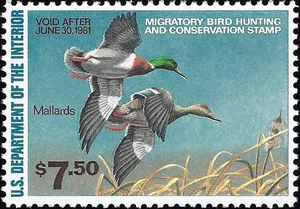 US Scott #RW47 MNH OG XF 7.50 1980 US Federal Duck Stamp CV 12.50 - Picture 1 of 2
