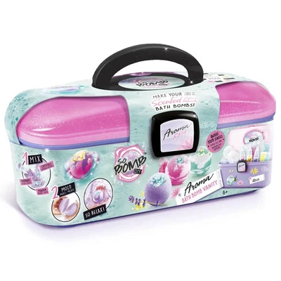 Aroma Scented Bath Bomb Making Set with Case from So Bomb DIY for Kids Aged 6+ - Image 1 of 4