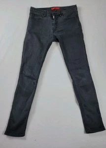 Mens HUGO BOSS HUGO 734 Stretch Slim Straight Black Jeans W30 L34 - Picture 1 of 11