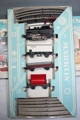 Märklin 3200 Zugpackung mit Dampflok und Gleis Spur H0 OVP #M490 - Bild 1 von 4