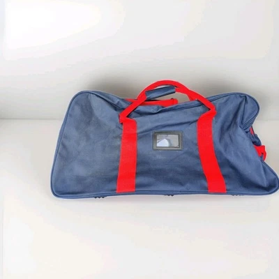 Extra Large Sports Gym Kit Bag Shoulder Bag Holdall Blue Cricket Squash Etc. - Image 1 of 4