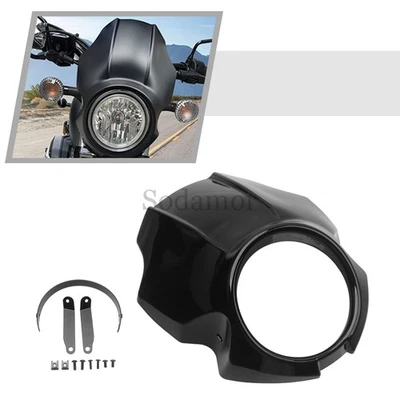 Cubierta del parabrisas del carenado del faro delantero de la motocicleta para Yamaha XVS 950 SPEC PERNO Foto 1 de 4