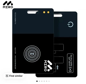 MIRO T1S Smart Tracker with Apple Find My Integration Global Tracking Anti-Loss - Picture 1 of 3