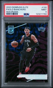 2023-24 Donruss Elite Paolo Banchero #120 Mixorama PSA 9 SSP - Picture 1 of 3