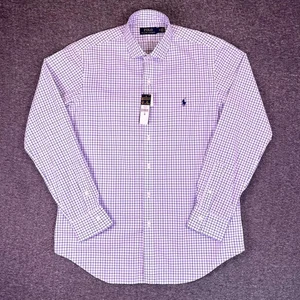 Polo Ralph Lauren Hemd Herren M klassisch kariert Kleid langarm NEU mit DEFEKT - Bild 1 von 19