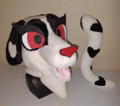 LuvPuppy Fursuit Disfraz Animal Parcial Mascota Cabeza y Cola! Foto 1 de 4