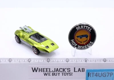 Peeping Bomb Anticongelante Lima con Botón 1969 1970 Redline Hot Wheels Mattel De Colección RL Foto 1 de 4