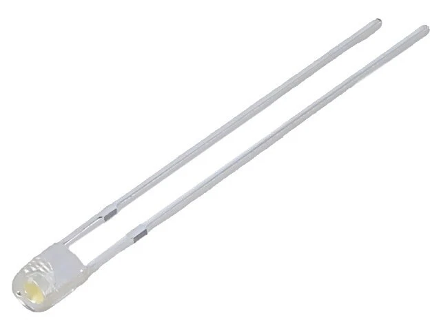 2X OSM54P3761B LED bianco caldo 3 mm 8400-10000mcd 60° anteriore: bombato... - Immagine 1 di 1